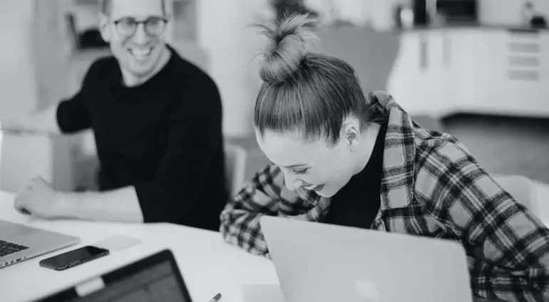 lady in an office environment